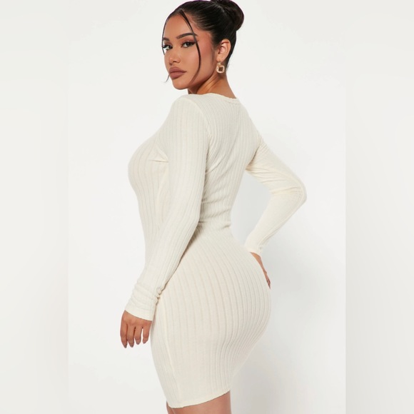 COPY - Ribbed Mini Dress - Picture 2 of 3